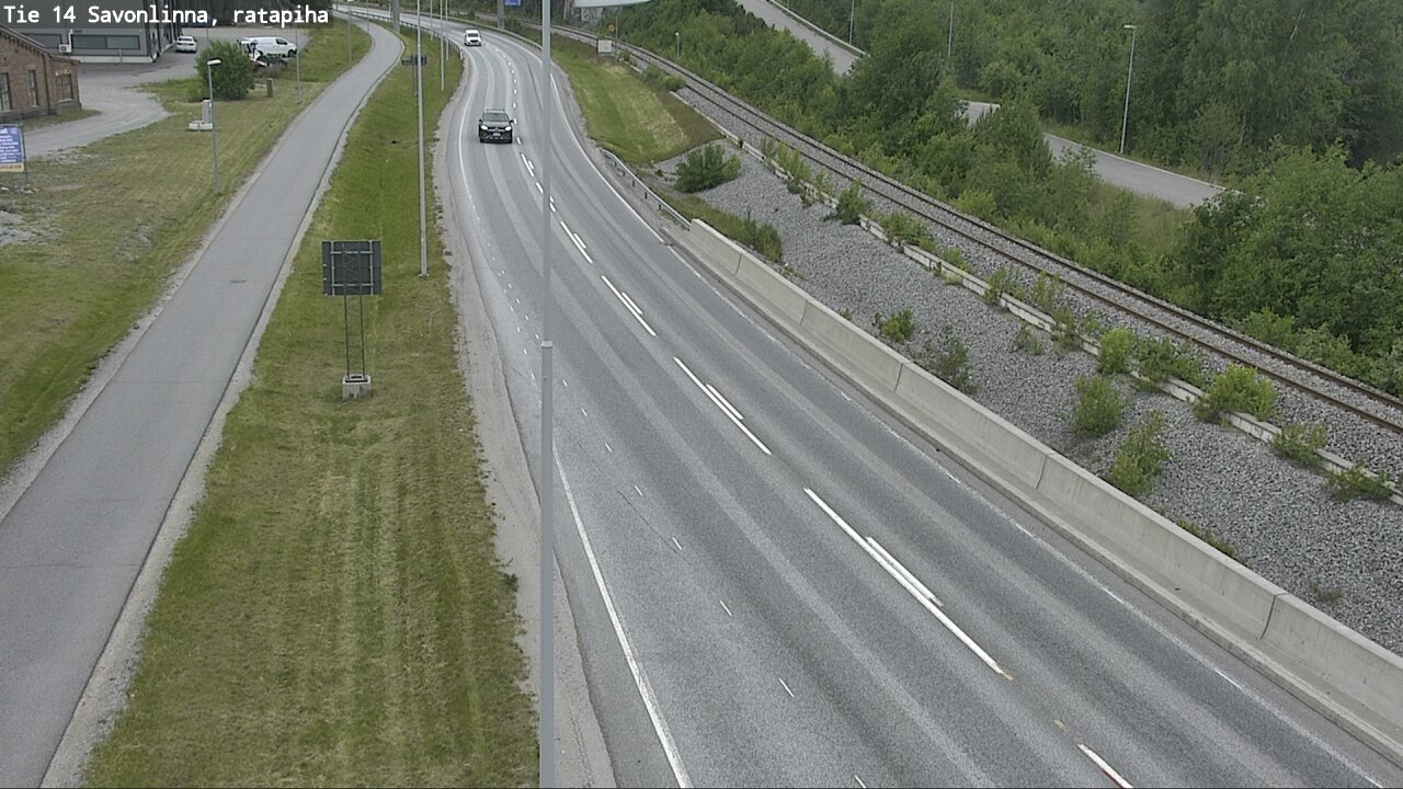 Kelikamerat Kuva Tie 14 Savonlinna, Ratapiha, Savonlinna, Etelä-Savo