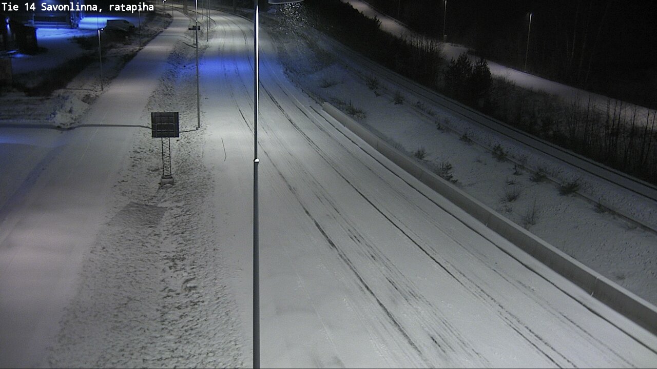 Kelikamerat Kuva Tie 14 Savonlinna, Ratapiha, Savonlinna, Etelä-Savo