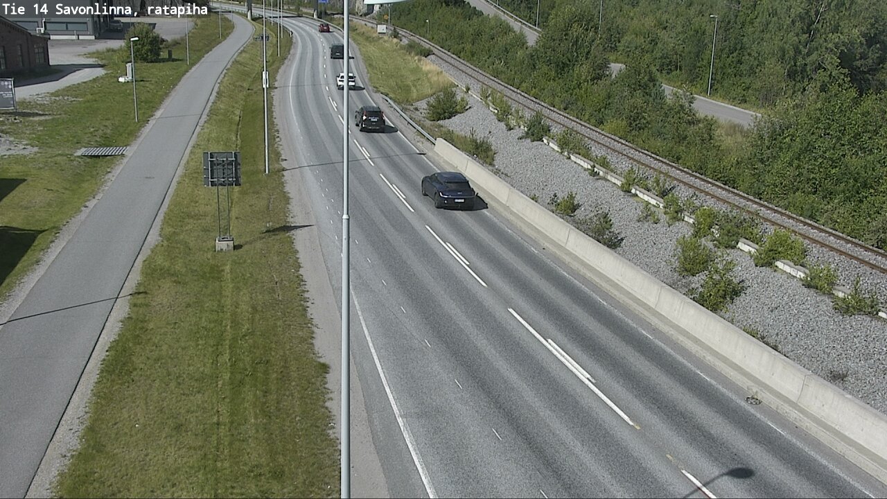 Kelikamerat Kuva Tie 14 Savonlinna, Ratapiha, Savonlinna, Etelä-Savo