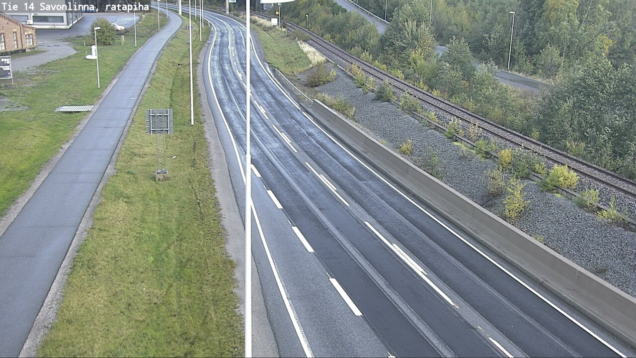 Weather Camera Image Road 14 Savonlinna, Ratapiha, Savonlinna, Etelä-Savo