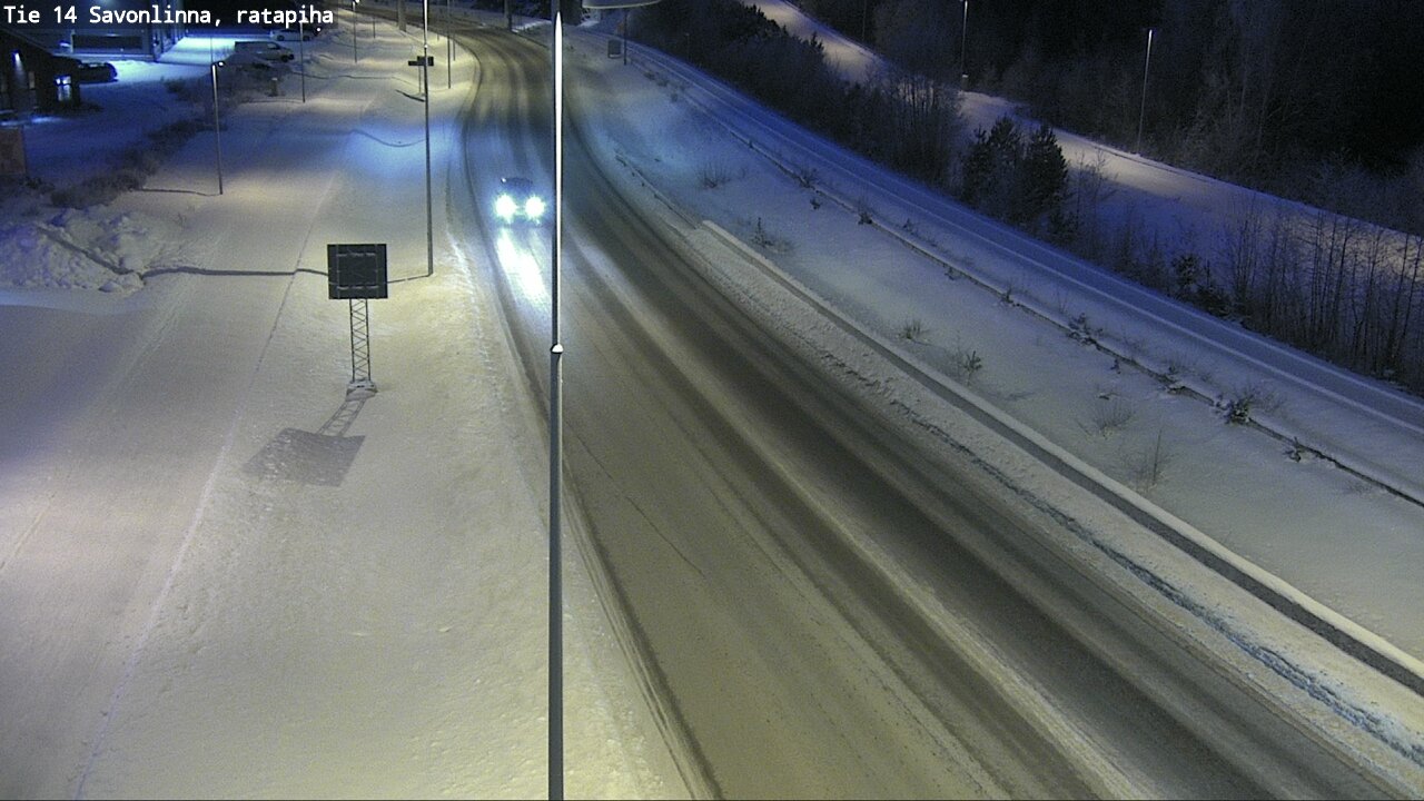 Kelikamerat Kuva Tie 14 Savonlinna, Ratapiha, Savonlinna, Etelä-Savo