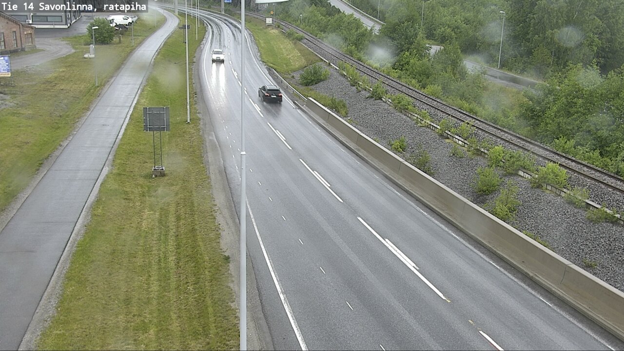 Kelikamerat Kuva Tie 14 Savonlinna, Ratapiha, Savonlinna, Etelä-Savo