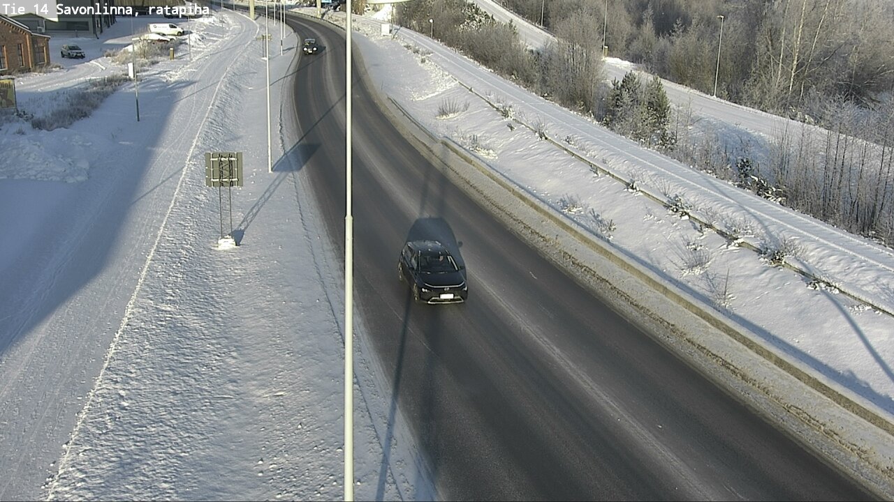 Weather Camera Image Road 14 Savonlinna, Ratapiha, Savonlinna, Etelä-Savo