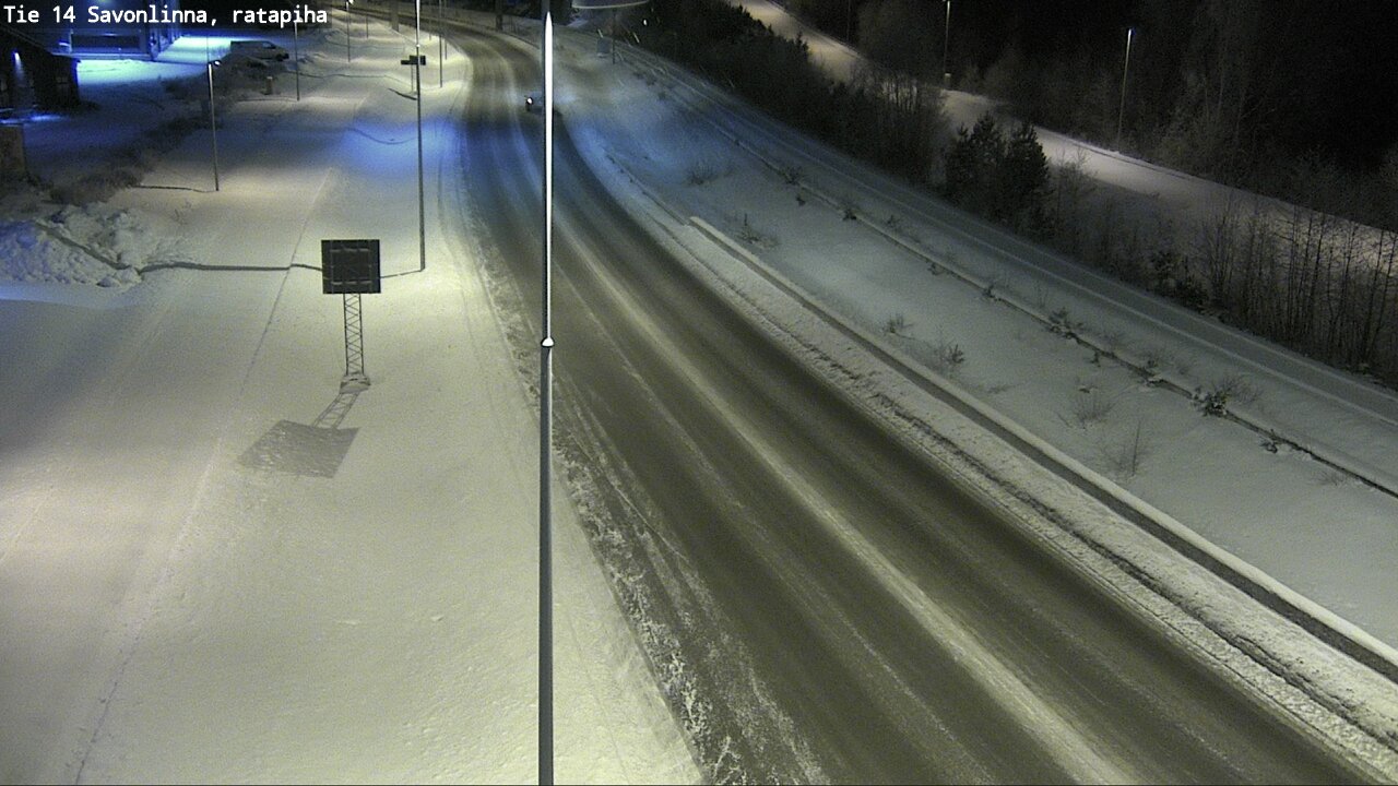 Kelikamerat Kuva Tie 14 Savonlinna, Ratapiha, Savonlinna, Etelä-Savo