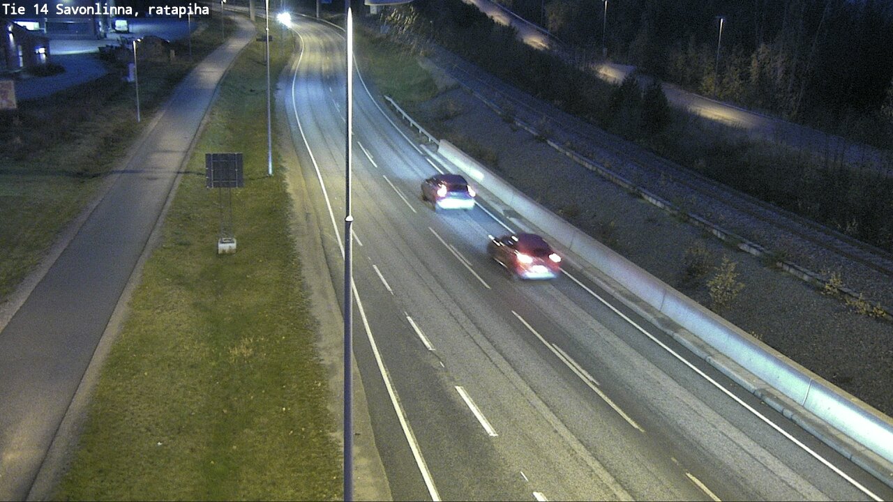 Kelikamerat Kuva Tie 14 Savonlinna, Ratapiha, Savonlinna, Etelä-Savo