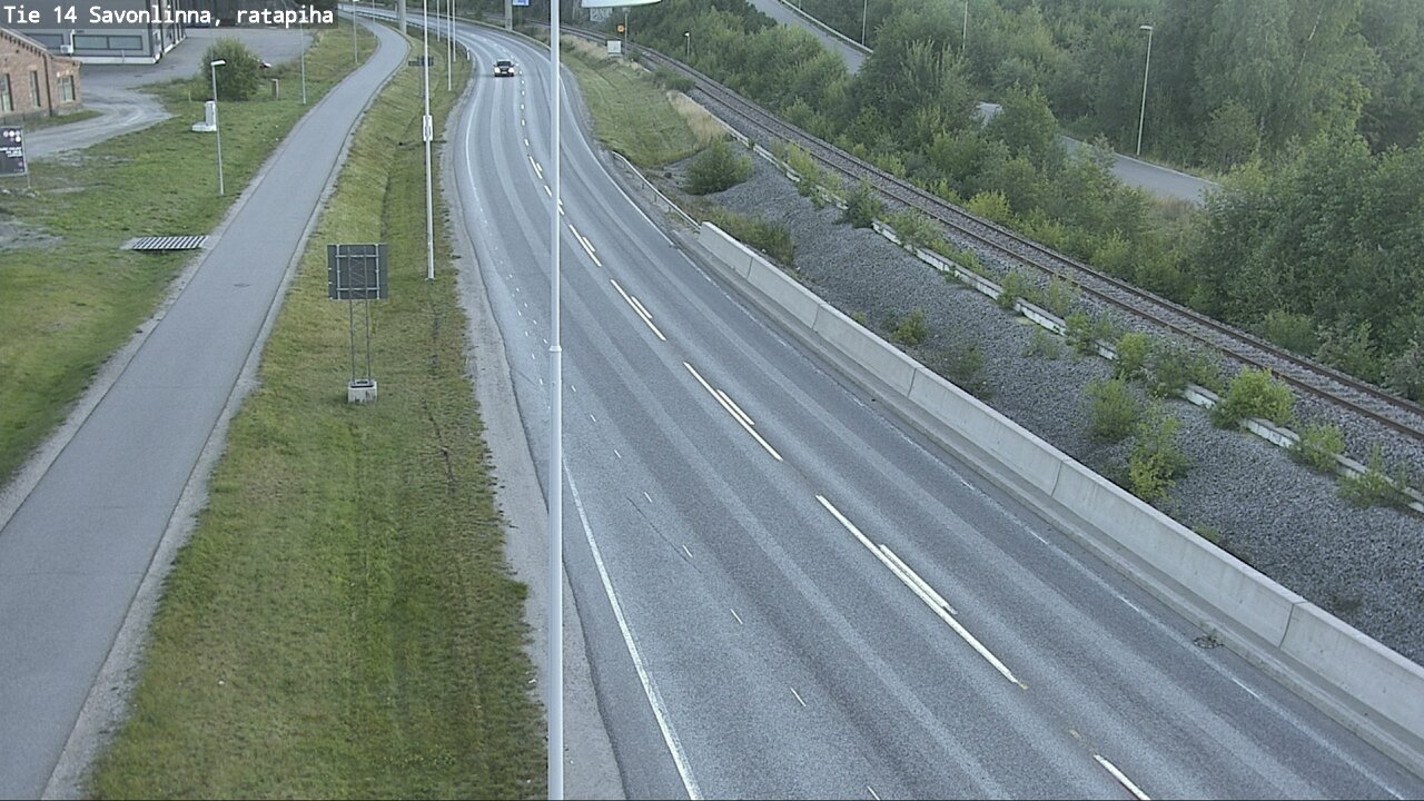 Kelikamerat Kuva Tie 14 Savonlinna, Ratapiha, Savonlinna, Etelä-Savo
