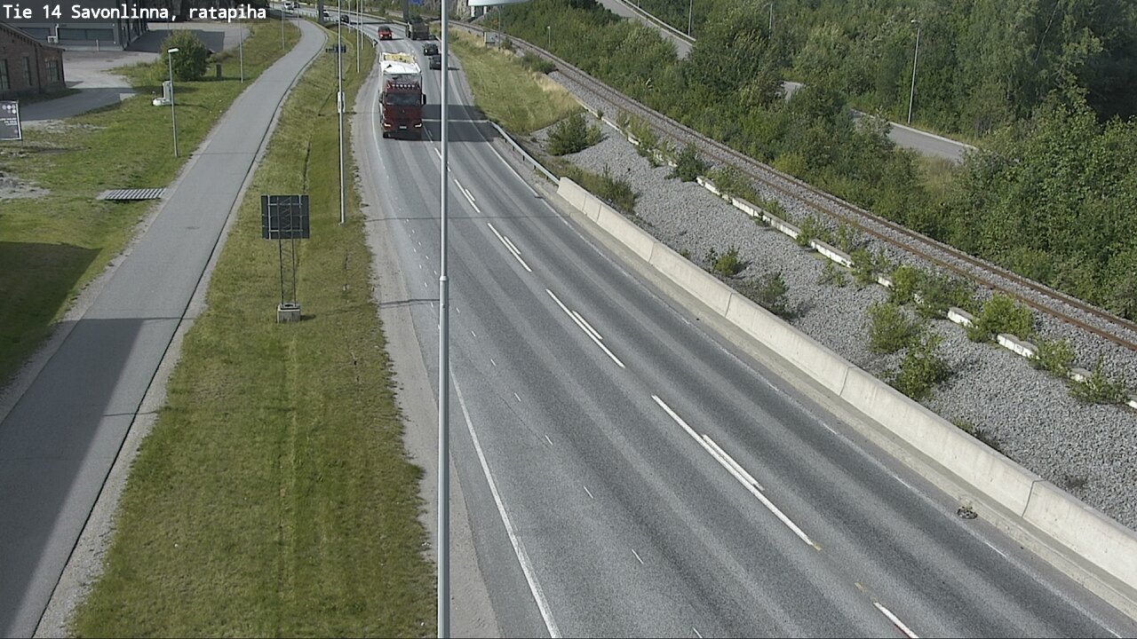 Kelikamerat Kuva Tie 14 Savonlinna, Ratapiha, Savonlinna, Etelä-Savo