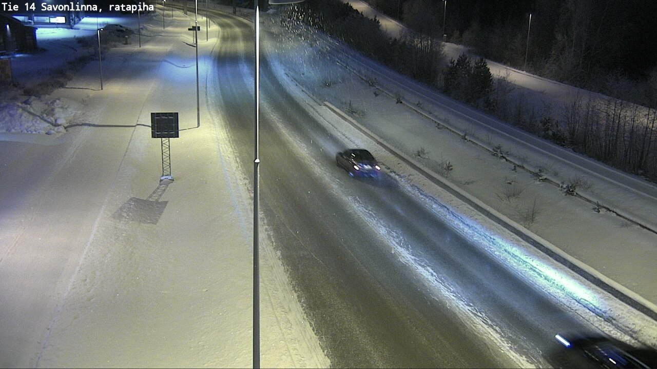 Kelikamerat Kuva Tie 14 Savonlinna, Ratapiha, Savonlinna, Etelä-Savo