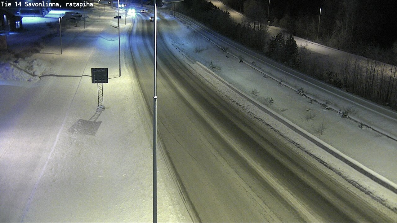 Kelikamerat Kuva Tie 14 Savonlinna, Ratapiha, Savonlinna, Etelä-Savo