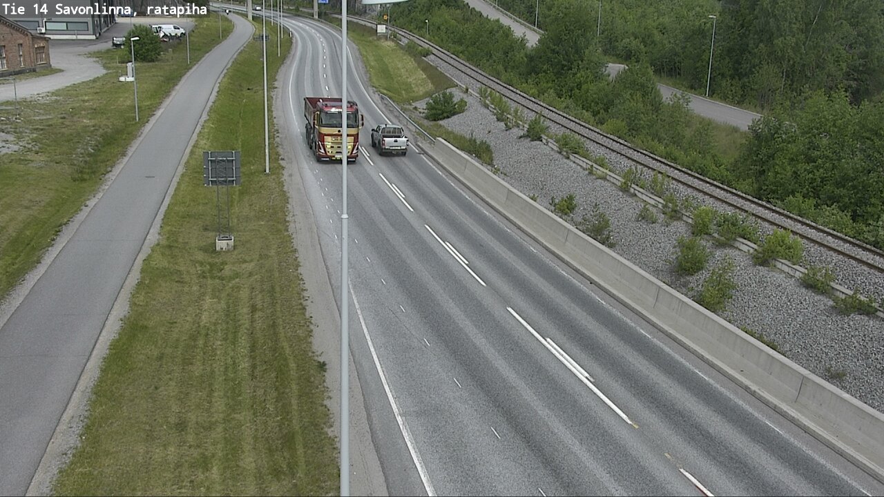 Kelikamerat Kuva Tie 14 Savonlinna, Ratapiha, Savonlinna, Etelä-Savo