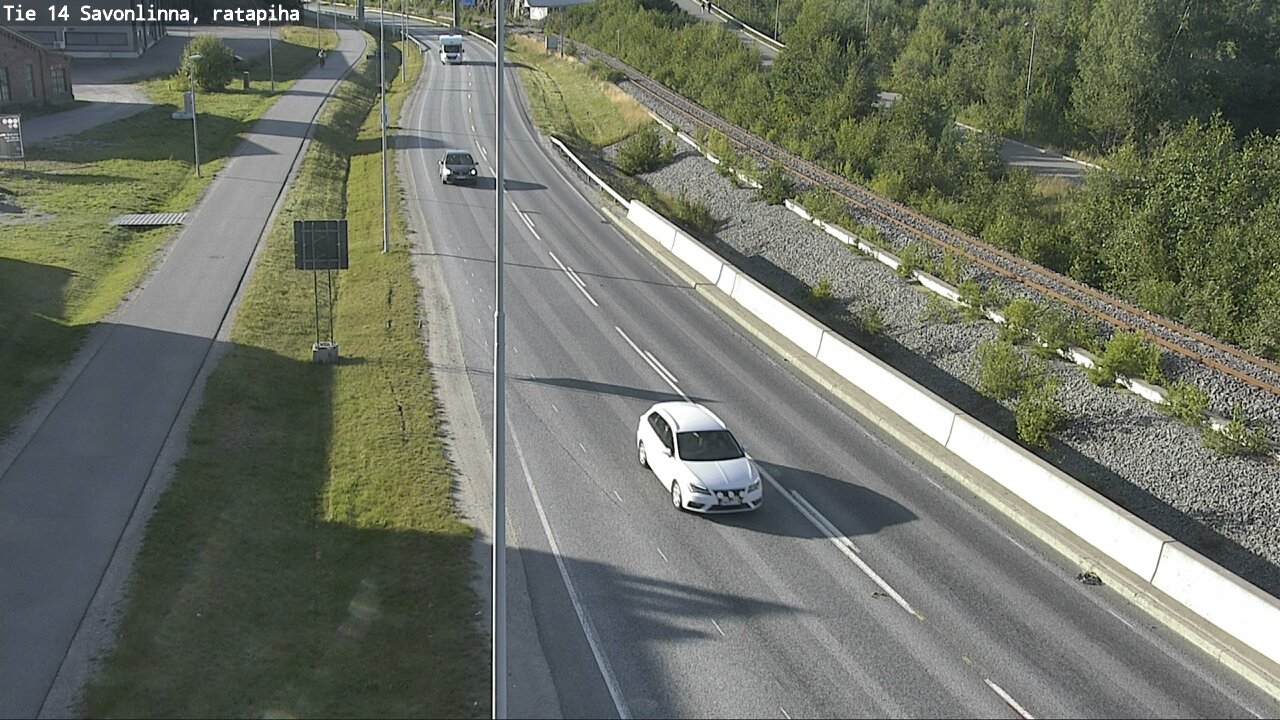 Kelikamerat Kuva Tie 14 Savonlinna, Ratapiha, Savonlinna, Etelä-Savo