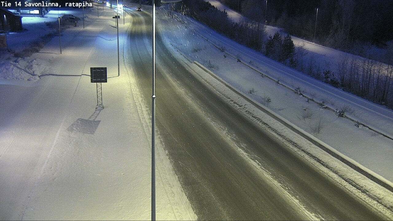 Kelikamerat Kuva Tie 14 Savonlinna, Ratapiha, Savonlinna, Etelä-Savo