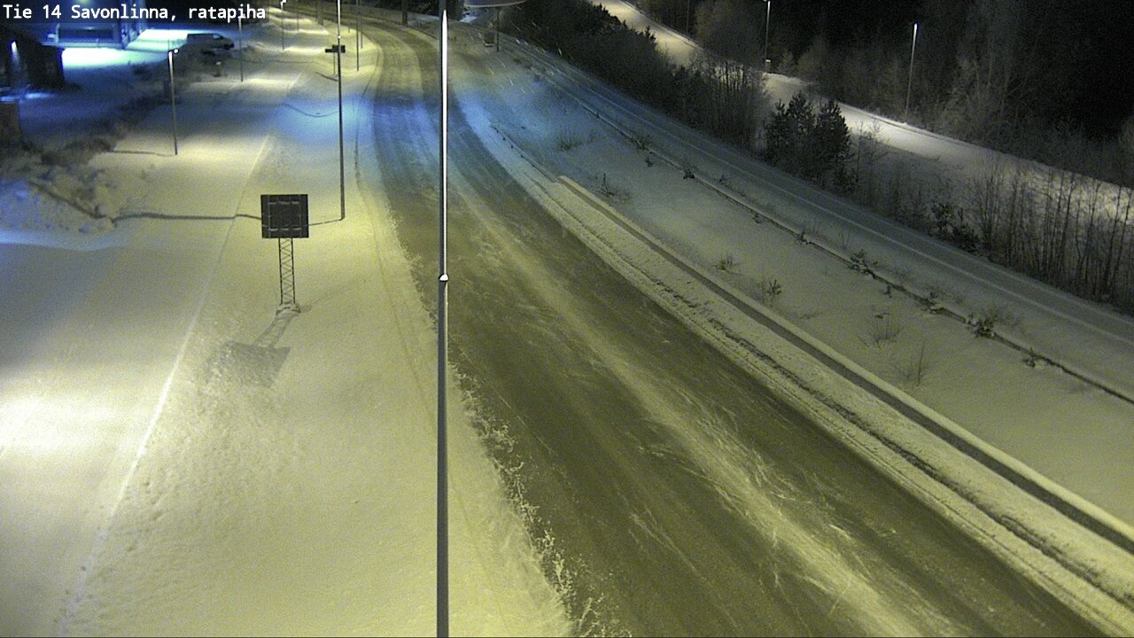 Kelikamerat Kuva Tie 14 Savonlinna, Ratapiha, Savonlinna, Etelä-Savo