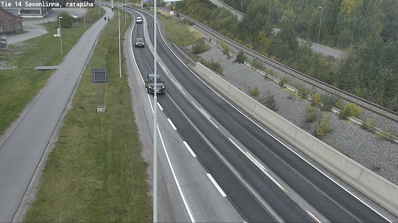 Weather Camera Image Road 14 Savonlinna, Ratapiha, Savonlinna, Etelä-Savo