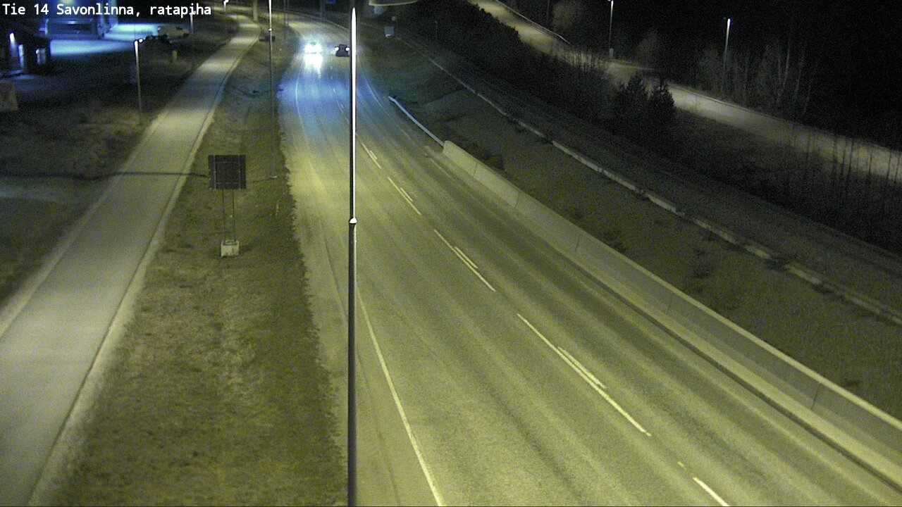Weather Camera Image Road 14 Savonlinna, Ratapiha, Savonlinna, Etelä-Savo
