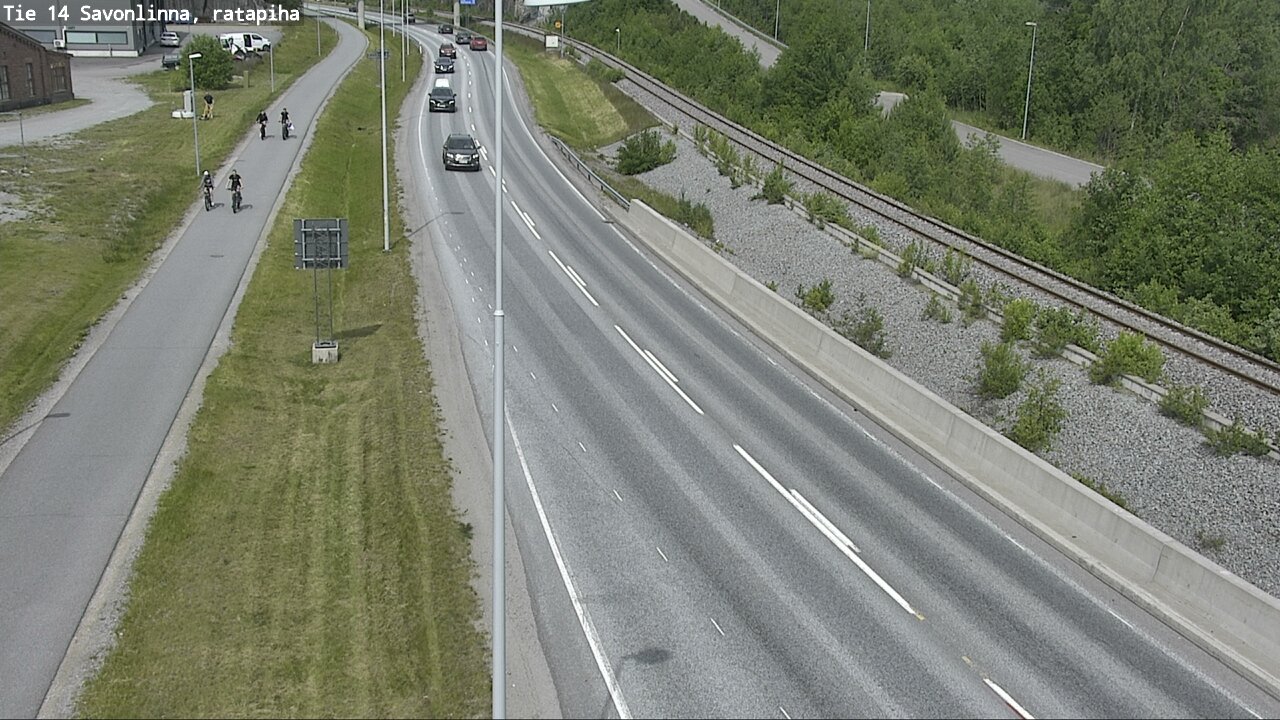 Kelikamerat Kuva Tie 14 Savonlinna, Ratapiha, Savonlinna, Etelä-Savo