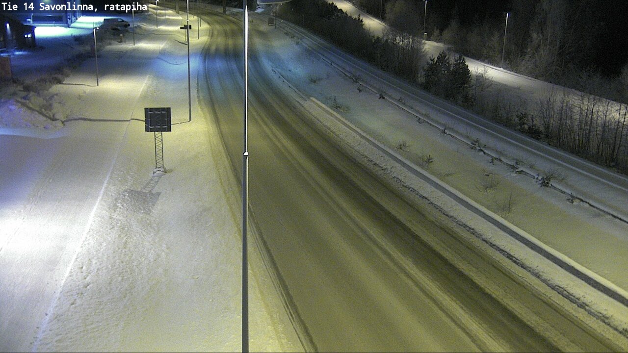 Kelikamerat Kuva Tie 14 Savonlinna, Ratapiha, Savonlinna, Etelä-Savo