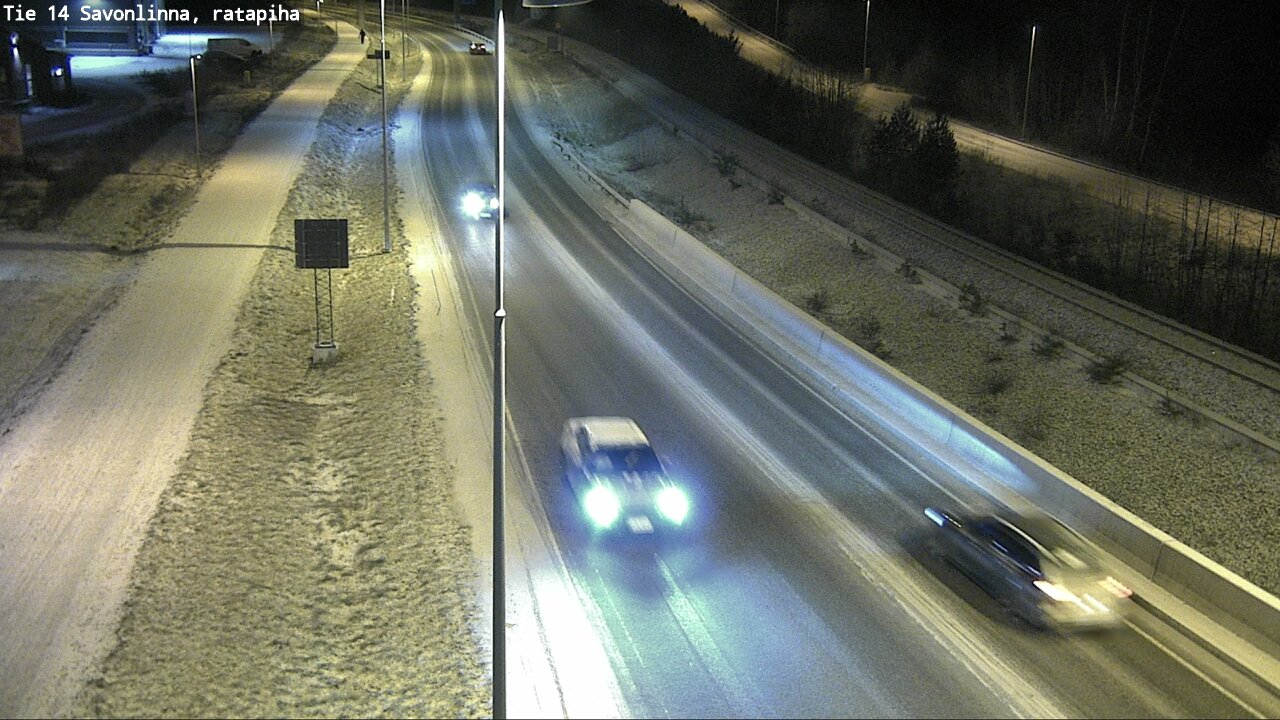 Kelikamerat Kuva Tie 14 Savonlinna, Ratapiha, Savonlinna, Etelä-Savo