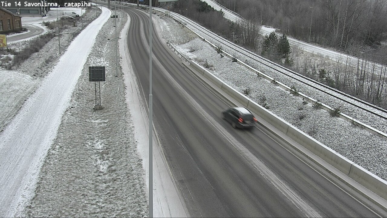 Kelikamerat Kuva Tie 14 Savonlinna, Ratapiha, Savonlinna, Etelä-Savo