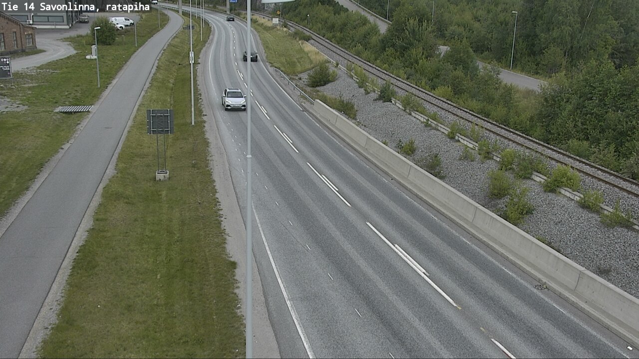 Weather Camera Image Road 14 Savonlinna, Ratapiha, Savonlinna, Etelä-Savo