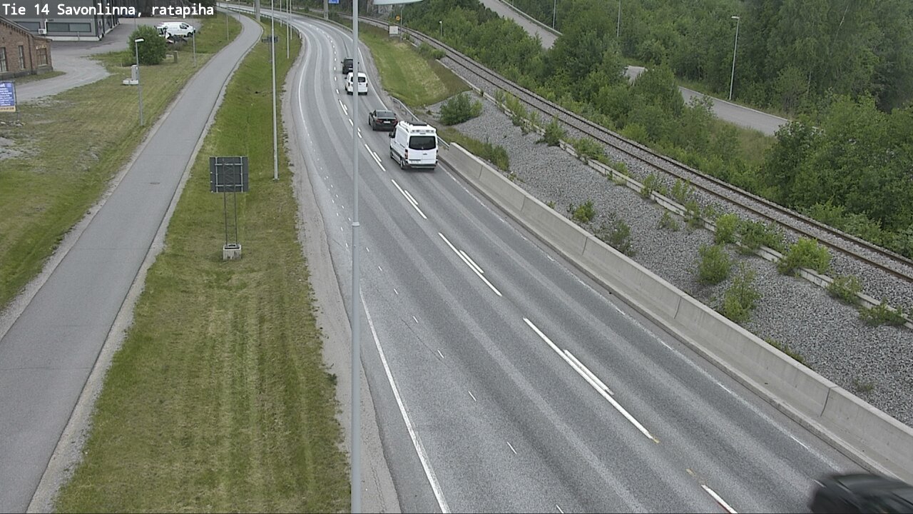Kelikamerat Kuva Tie 14 Savonlinna, Ratapiha, Savonlinna, Etelä-Savo