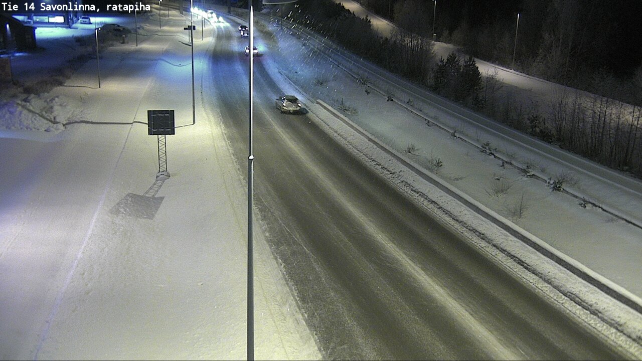 Kelikamerat Kuva Tie 14 Savonlinna, Ratapiha, Savonlinna, Etelä-Savo