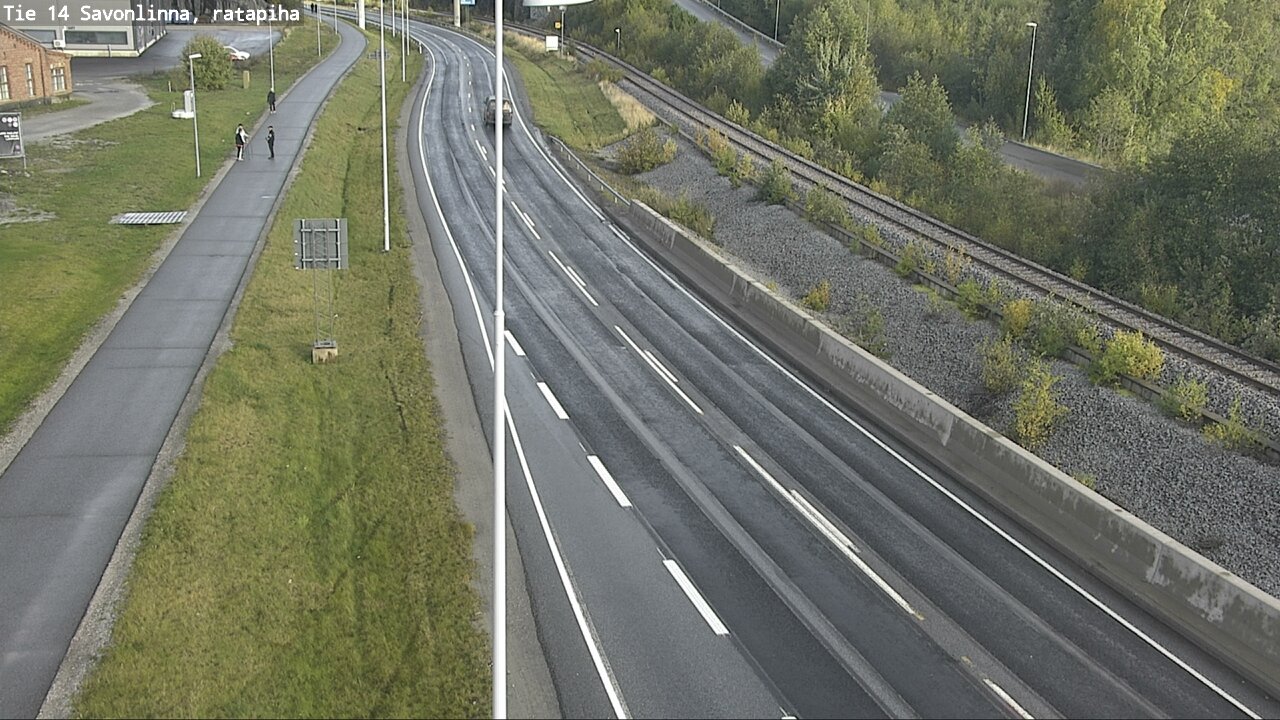 Weather Camera Image Road 14 Savonlinna, Ratapiha, Savonlinna, Etelä-Savo