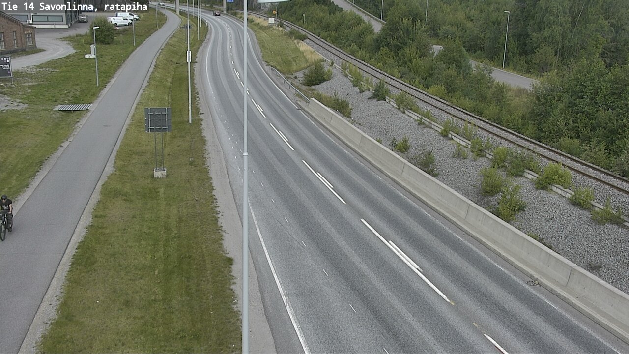 Weather Camera Image Road 14 Savonlinna, Ratapiha, Savonlinna, Etelä-Savo