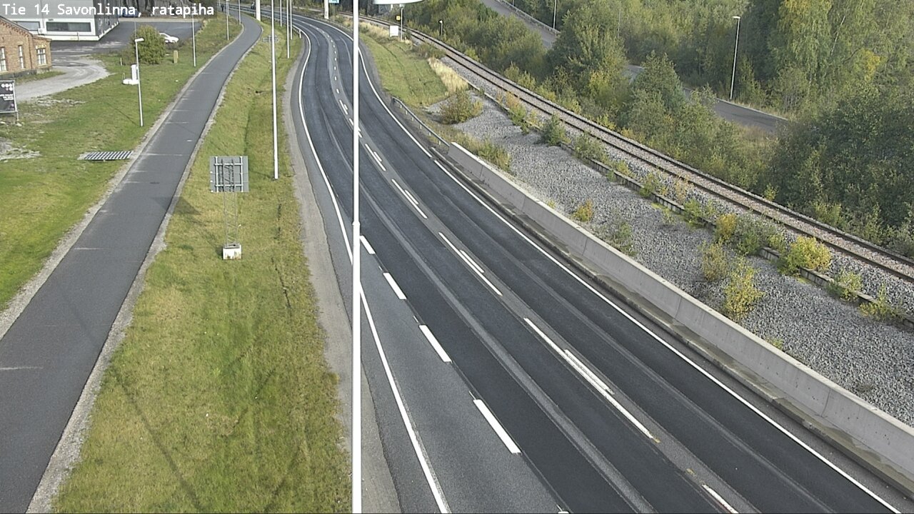 Weather Camera Image Road 14 Savonlinna, Ratapiha, Savonlinna, Etelä-Savo