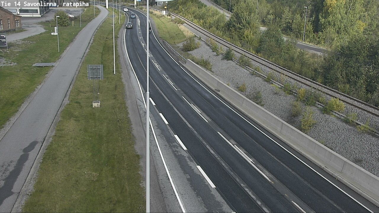 Weather Camera Image Road 14 Savonlinna, Ratapiha, Savonlinna, Etelä-Savo