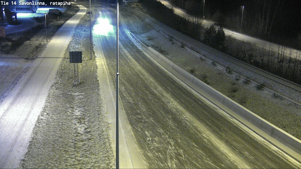 Kelikamerat Kuva Tie 14 Savonlinna, Ratapiha, Savonlinna, Etelä-Savo