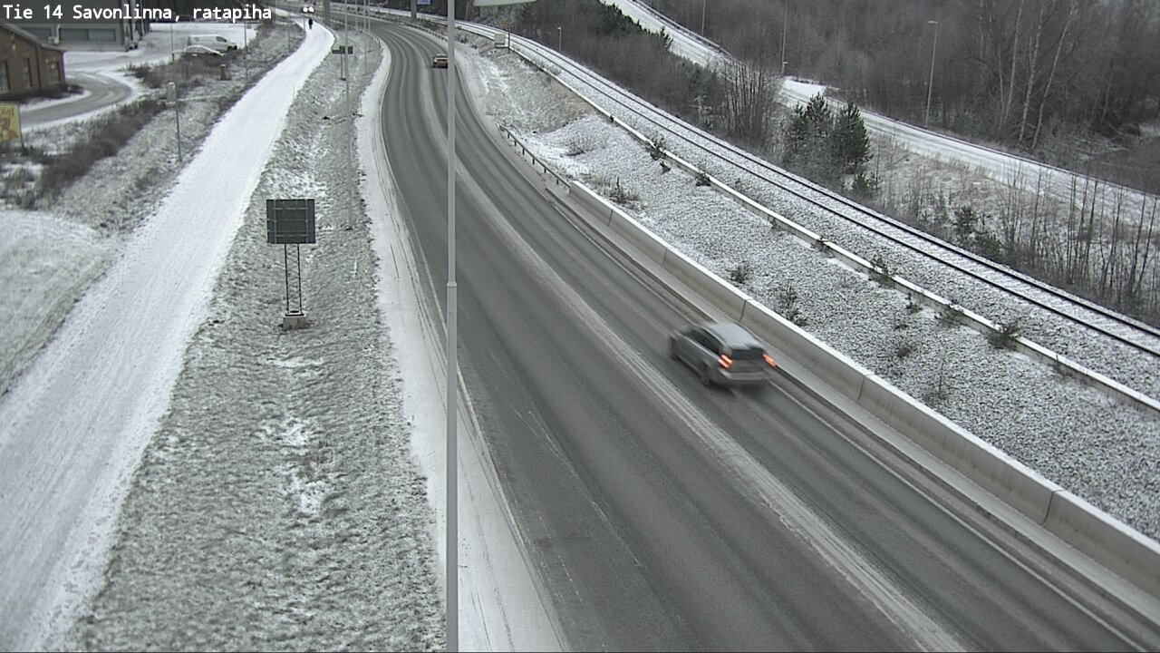 Kelikamerat Kuva Tie 14 Savonlinna, Ratapiha, Savonlinna, Etelä-Savo