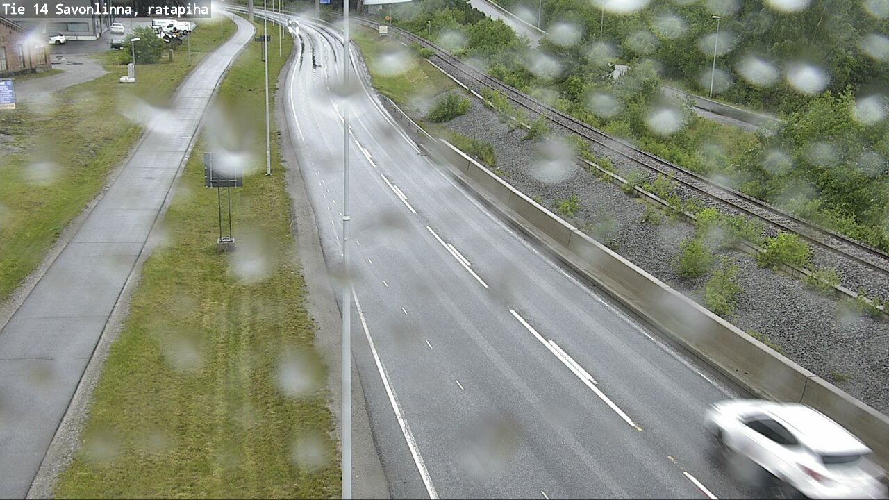 Weather Camera Image Road 14 Savonlinna, Ratapiha, Savonlinna, Etelä-Savo