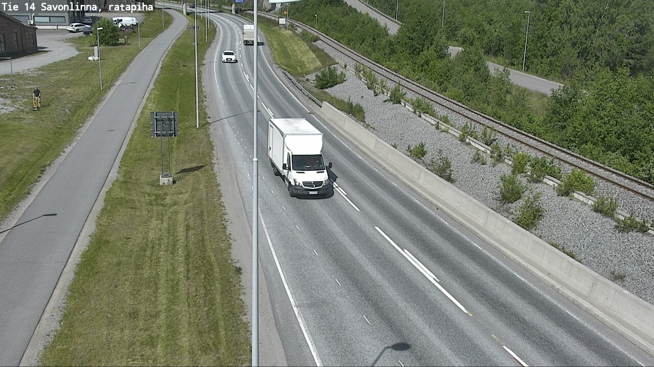 Kelikamerat Kuva Tie 14 Savonlinna, Ratapiha, Savonlinna, Etelä-Savo