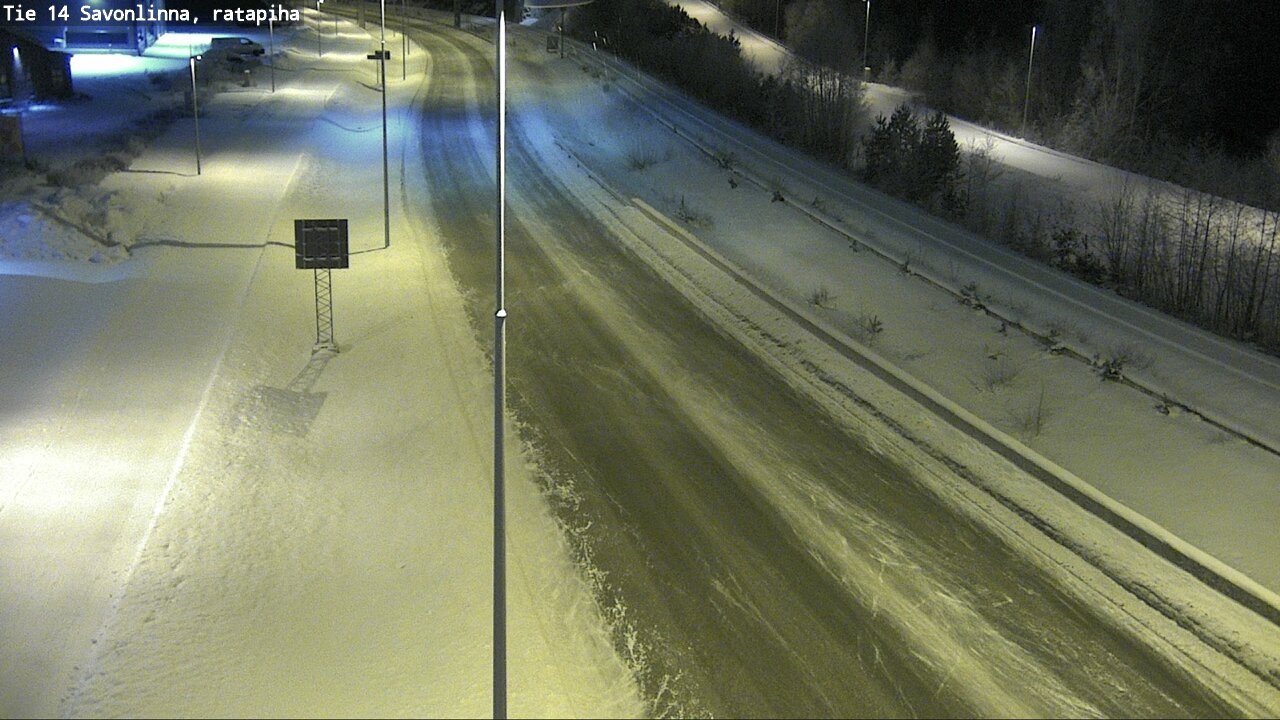 Kelikamerat Kuva Tie 14 Savonlinna, Ratapiha, Savonlinna, Etelä-Savo