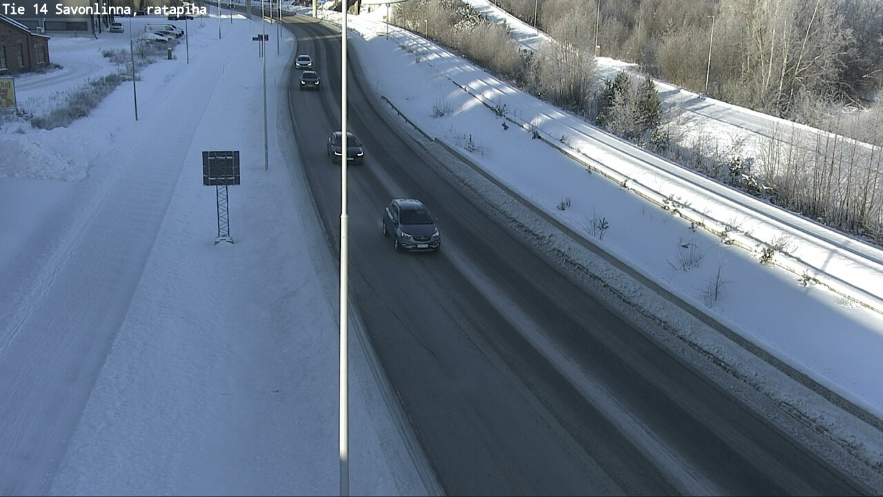 Kelikamerat Kuva Tie 14 Savonlinna, Ratapiha, Savonlinna, Etelä-Savo