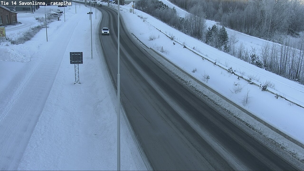Kelikamerat Kuva Tie 14 Savonlinna, Ratapiha, Savonlinna, Etelä-Savo