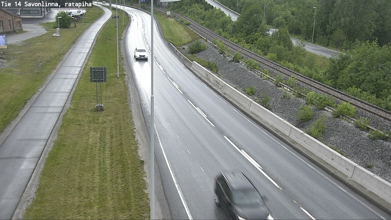 Kelikamerat Kuva Tie 14 Savonlinna, Ratapiha, Savonlinna, Etelä-Savo