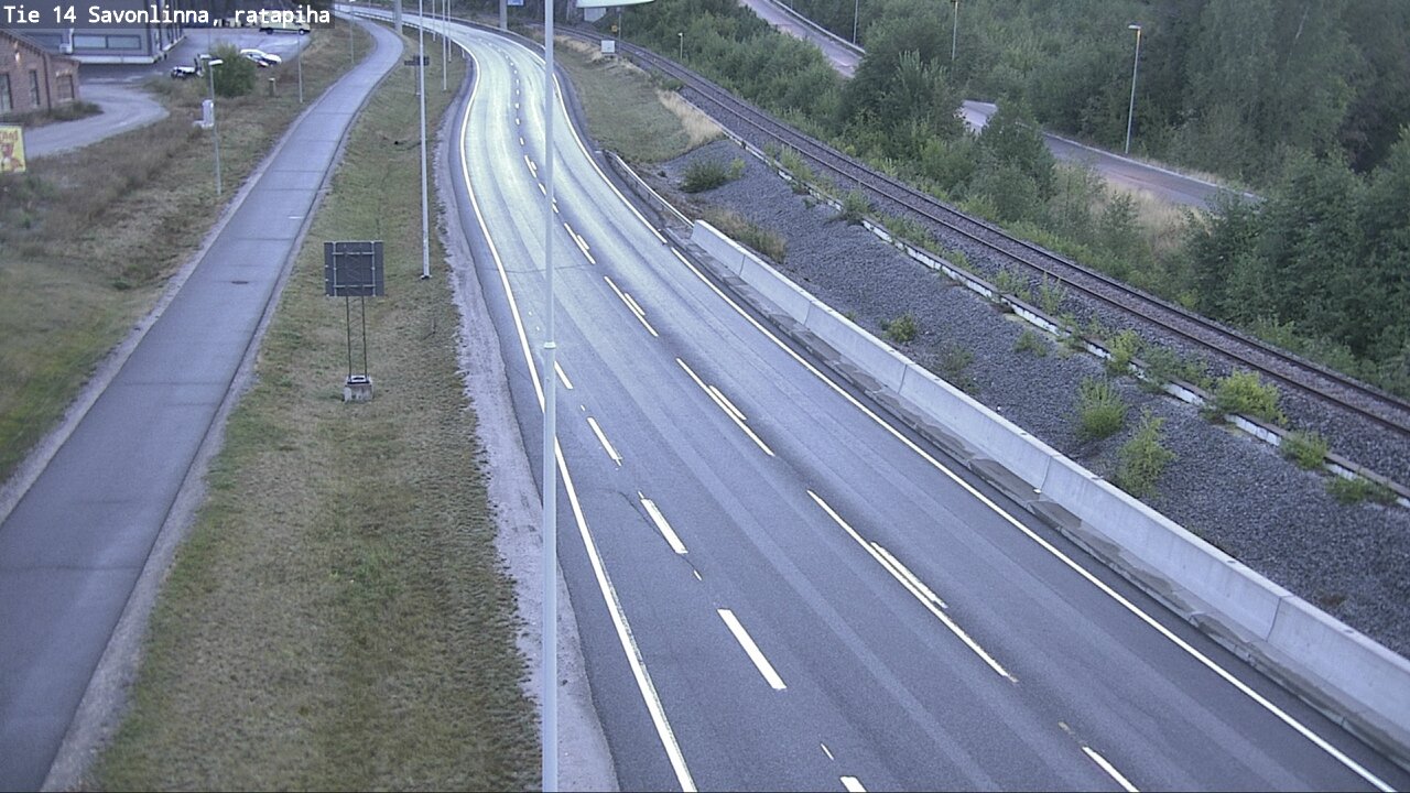 Kelikamerat Kuva Tie 14 Savonlinna, Ratapiha, Savonlinna, Etelä-Savo