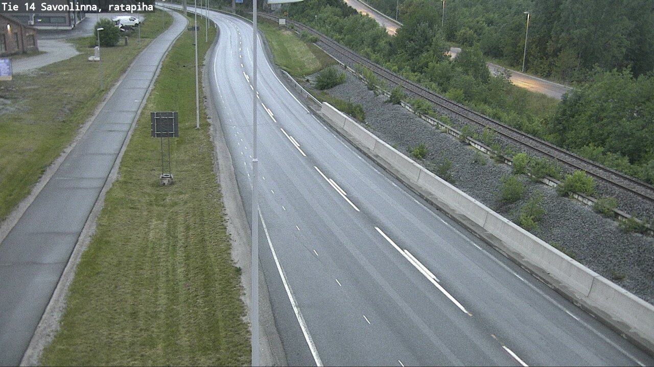 Kelikamerat Kuva Tie 14 Savonlinna, Ratapiha, Savonlinna, Etelä-Savo