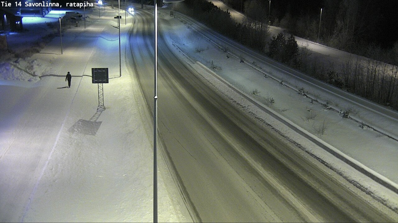 Kelikamerat Kuva Tie 14 Savonlinna, Ratapiha, Savonlinna, Etelä-Savo