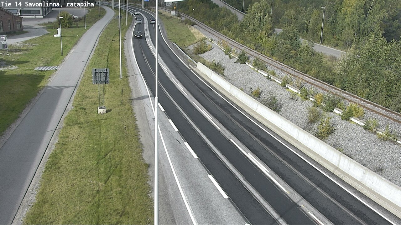 Kelikamerat Kuva Tie 14 Savonlinna, Ratapiha, Savonlinna, Etelä-Savo