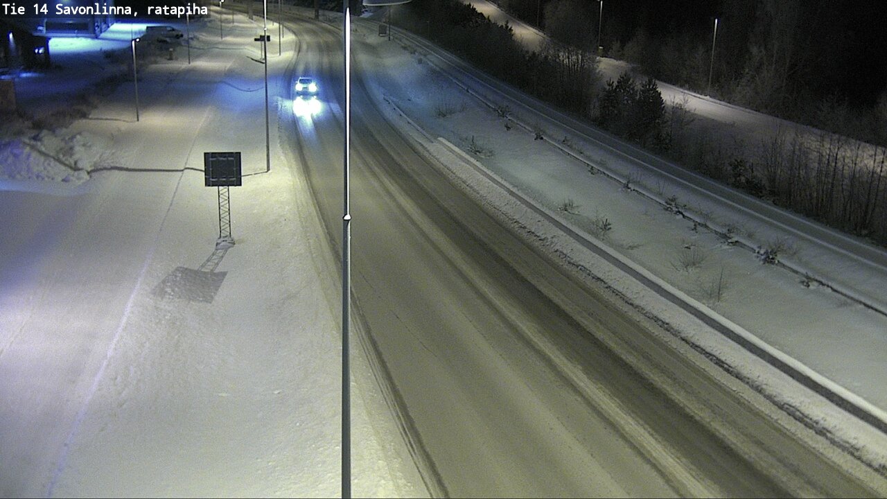 Kelikamerat Kuva Tie 14 Savonlinna, Ratapiha, Savonlinna, Etelä-Savo