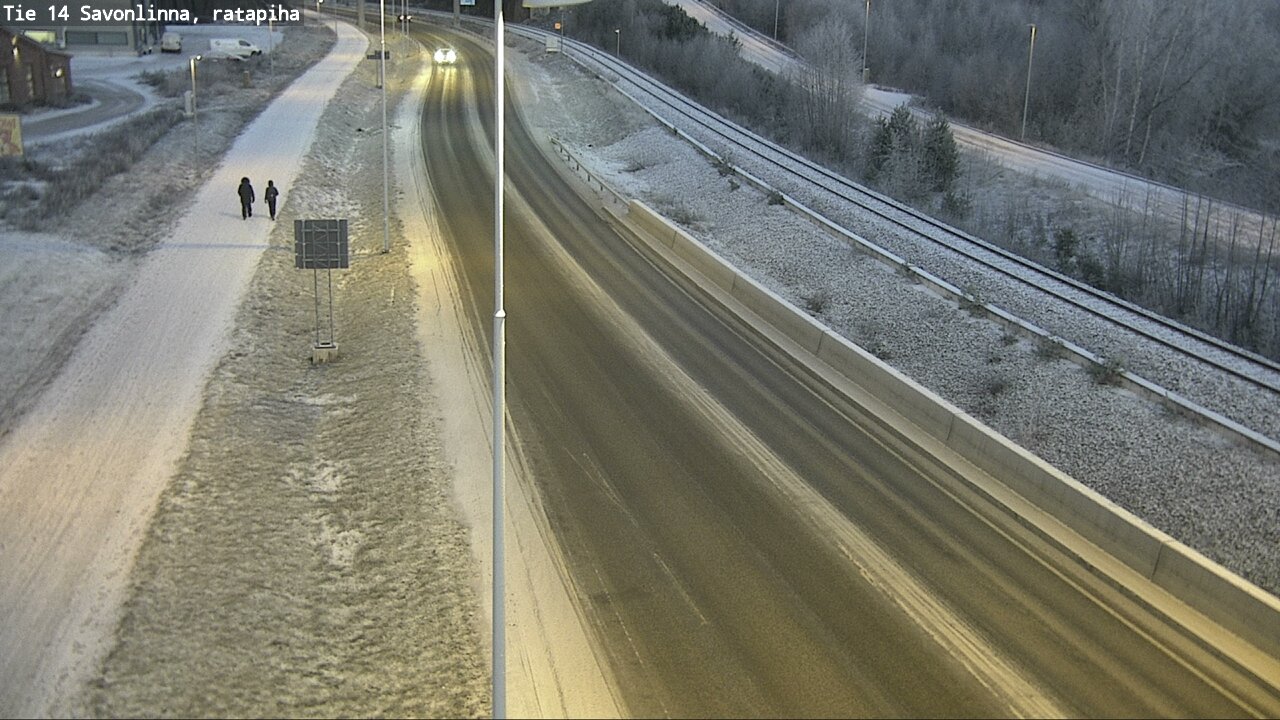 Kelikamerat Kuva Tie 14 Savonlinna, Ratapiha, Savonlinna, Etelä-Savo