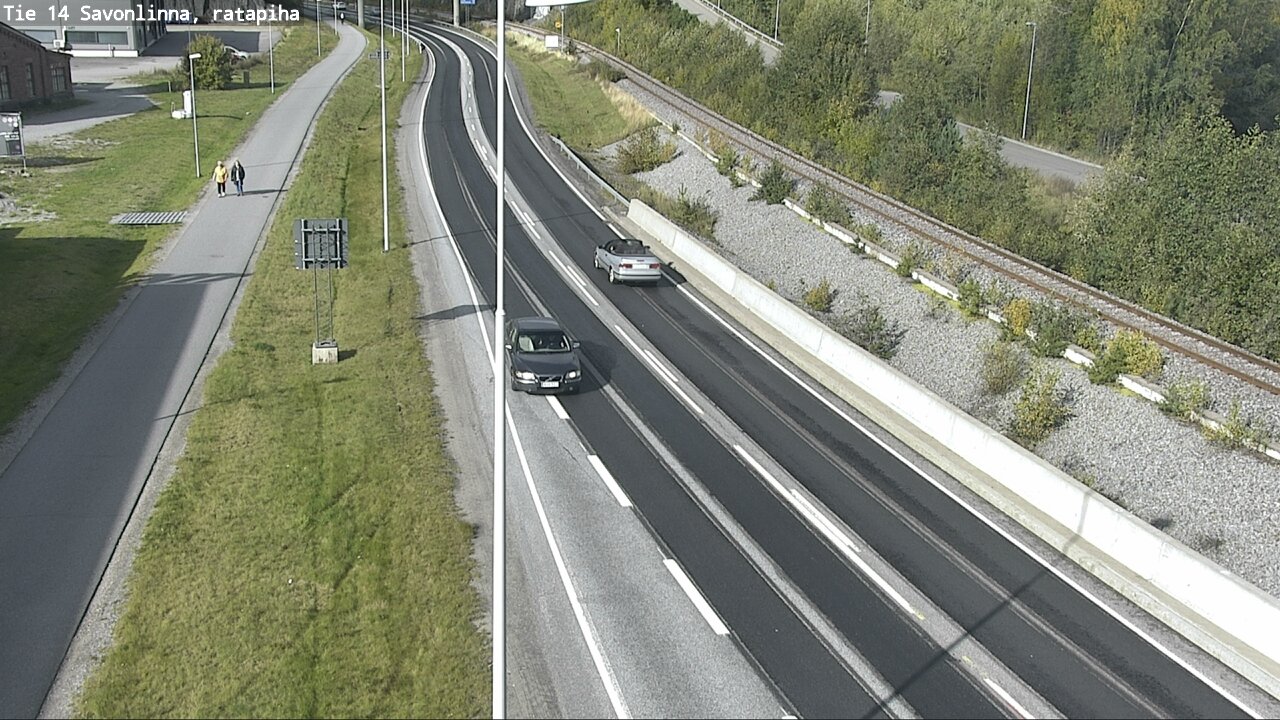Weather Camera Image Road 14 Savonlinna, Ratapiha, Savonlinna, Etelä-Savo