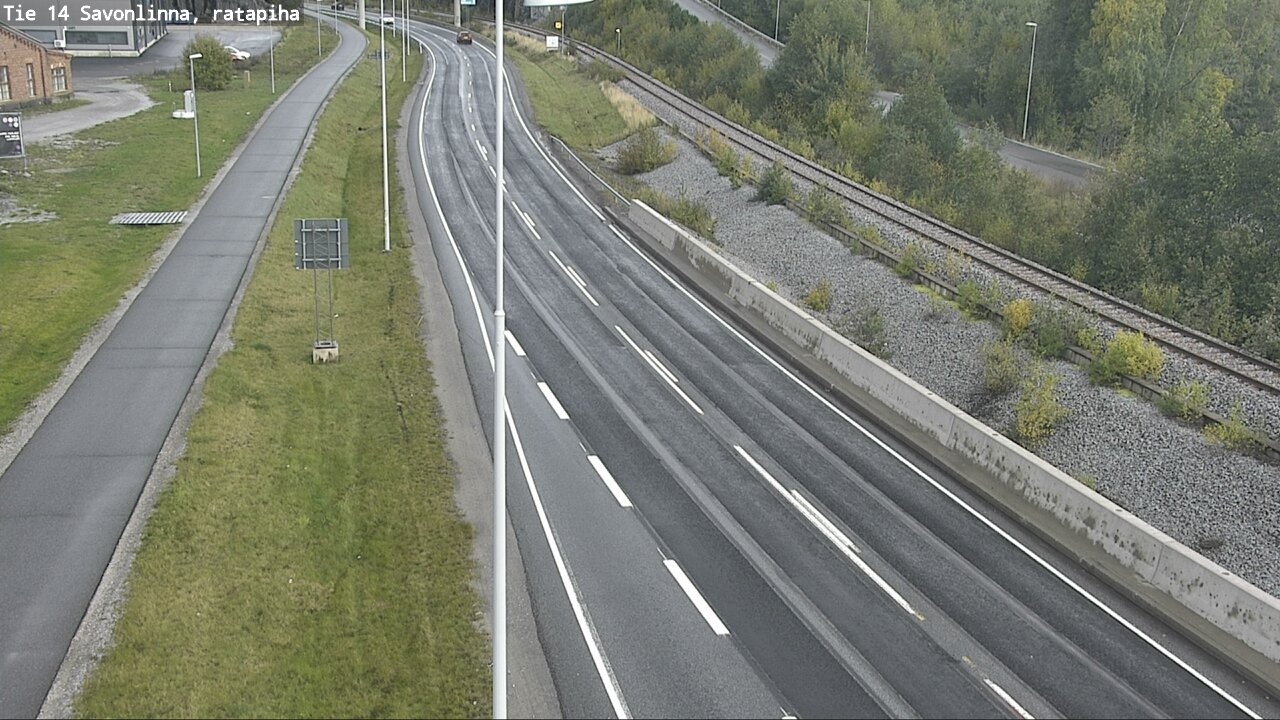 Weather Camera Image Road 14 Savonlinna, Ratapiha, Savonlinna, Etelä-Savo