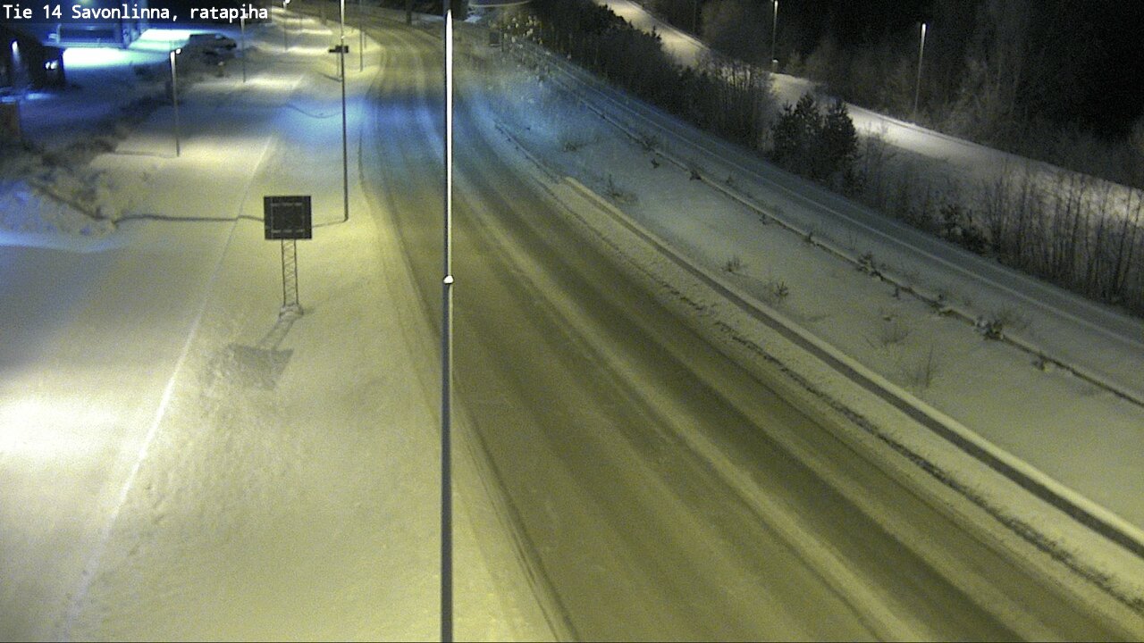 Kelikamerat Kuva Tie 14 Savonlinna, Ratapiha, Savonlinna, Etelä-Savo