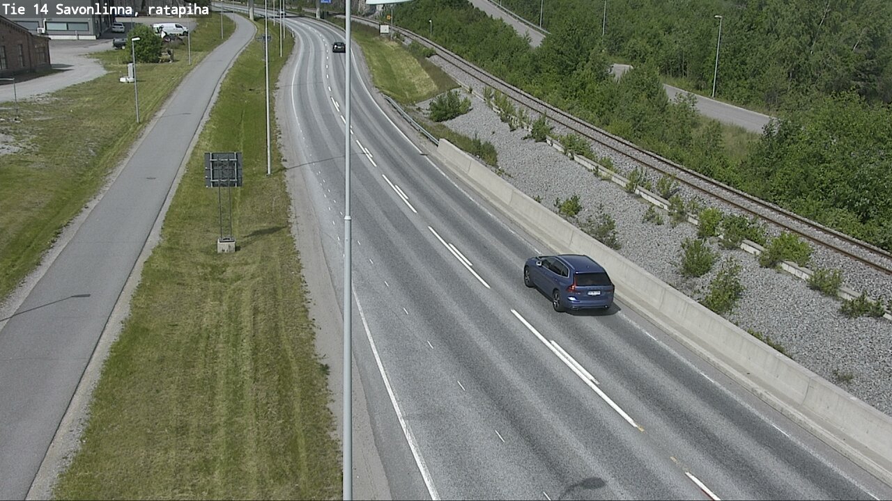 Kelikamerat Kuva Tie 14 Savonlinna, Ratapiha, Savonlinna, Etelä-Savo