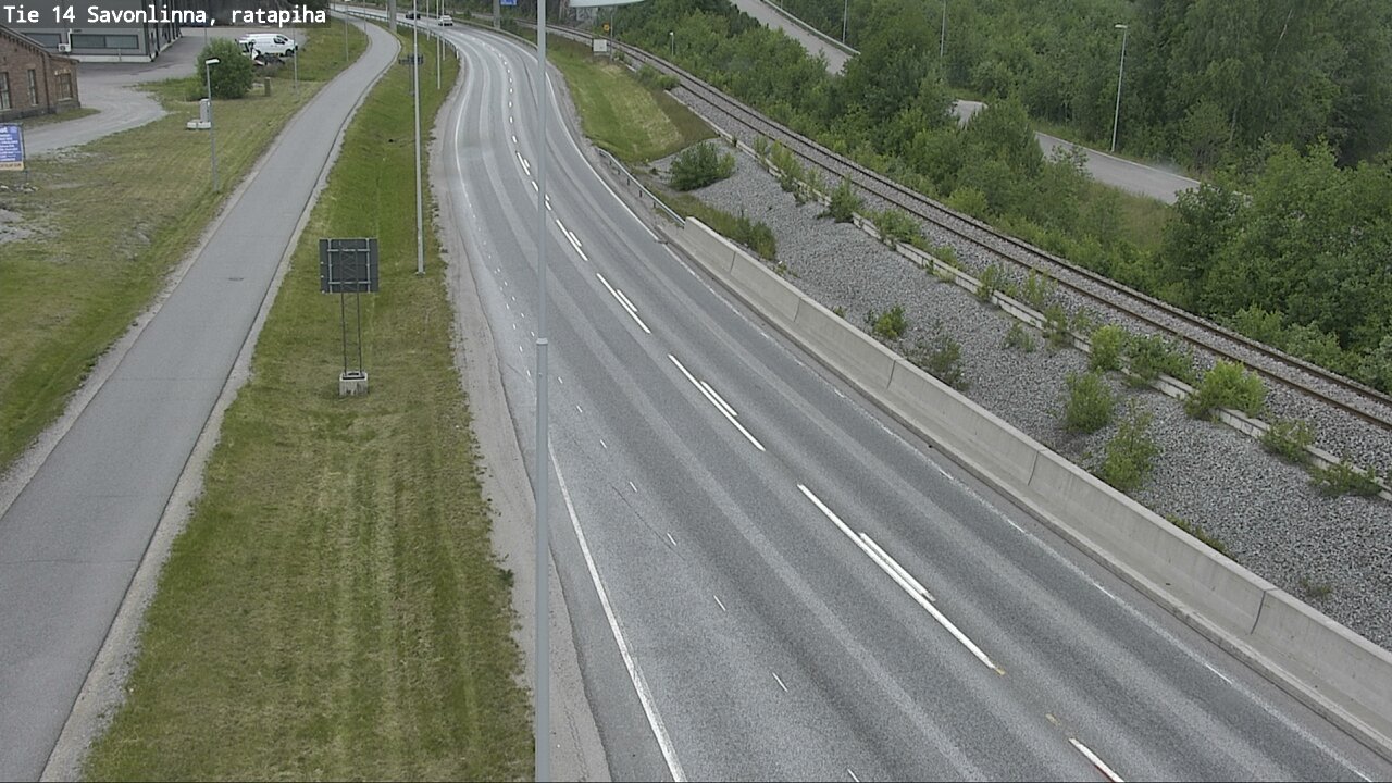 Kelikamerat Kuva Tie 14 Savonlinna, Ratapiha, Savonlinna, Etelä-Savo