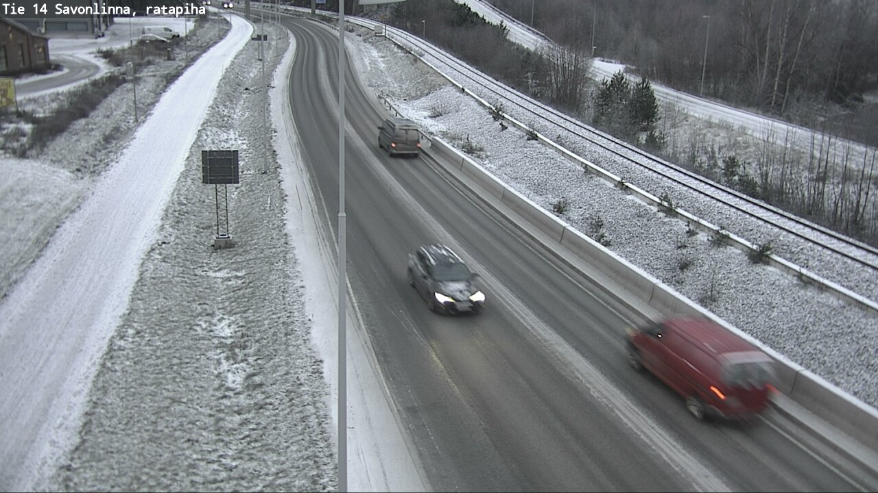 Kelikamerat Kuva Tie 14 Savonlinna, Ratapiha, Savonlinna, Etelä-Savo